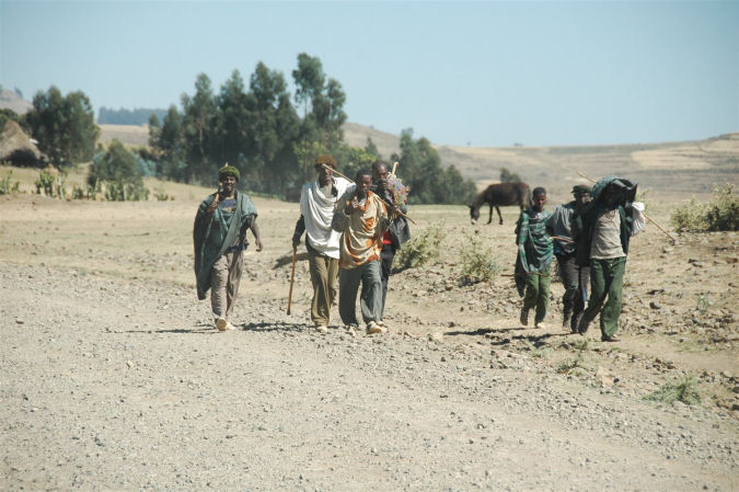 etiopscy wędrowcy
